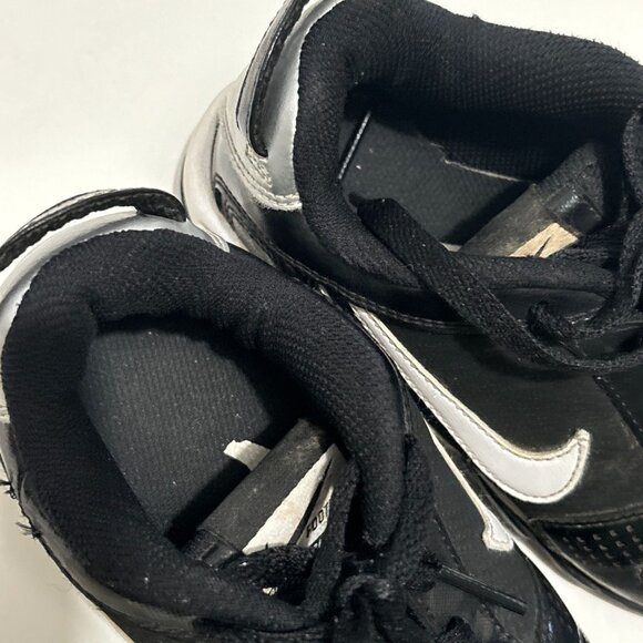 Nike Youth Black White Football Cleats Land Shark Athletic Shoes 4Y - Picture 14 of 16